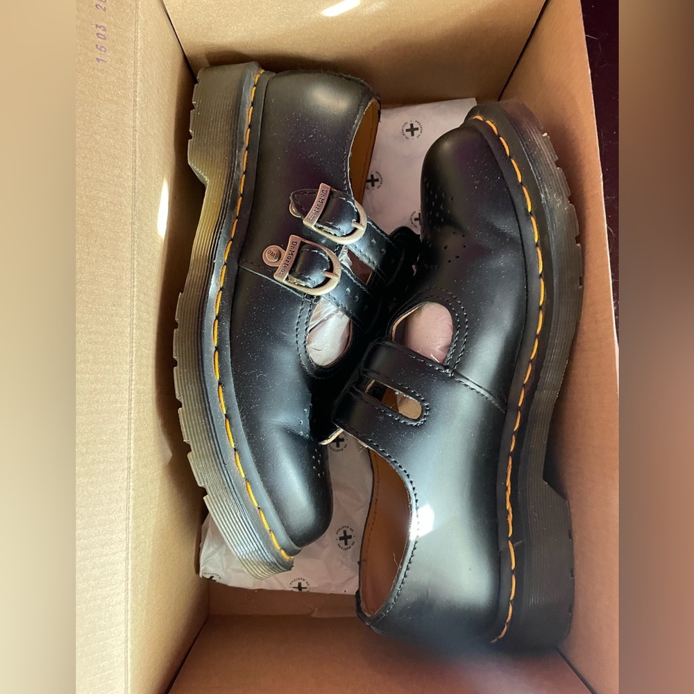 Black Dr. Marten Mary Jane size US size 8